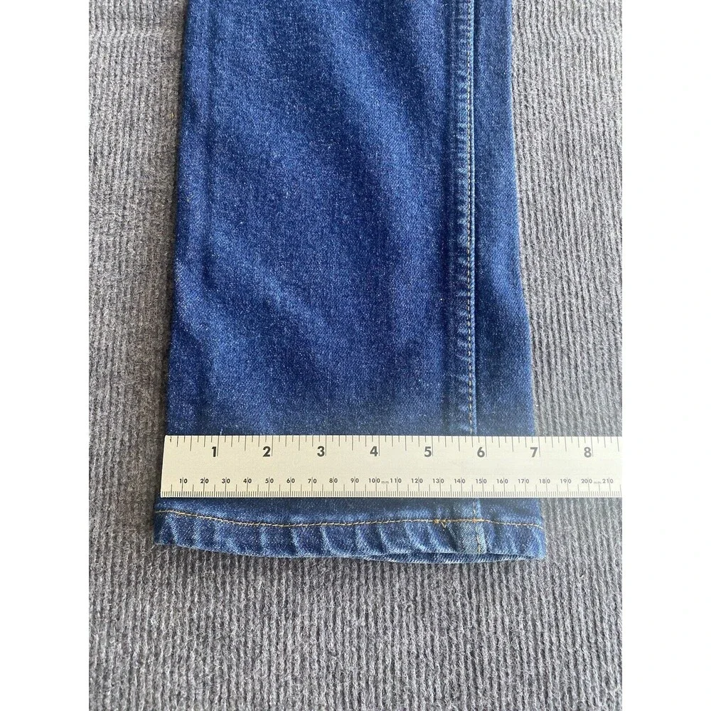 Vintage Levis Jeans 80s Mens 33x31 Blue Relaxed Tapered Orange Tab Made In USA - Picture 6 of 7